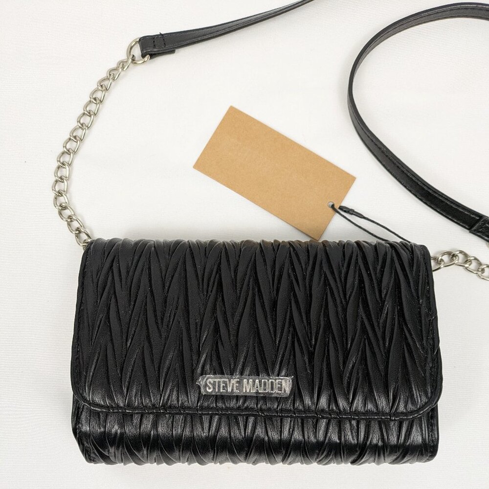 Steve Madden Blynn Woven Crossbody Purse - NWT